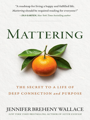 cover image of Mattering
